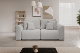 Rozkładana sofa Gusto 2 z miejscem na pościel