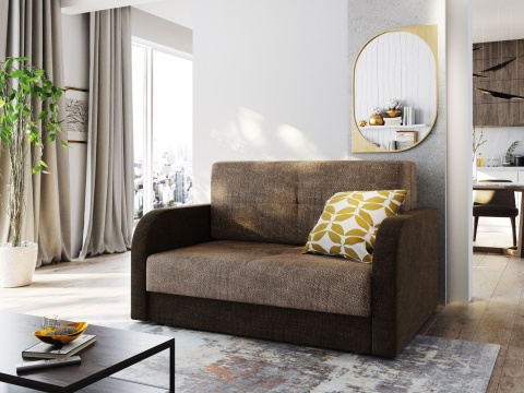 Sofa TWICE AMERYKANKA 120 Tkanina  KORNET 12+00
