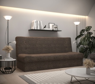 Sofa z funkcją spania Lawa, komfortowa, z pojemnikiem