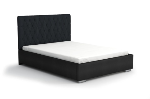 Łóżko podwójne z pojemnikiem na pościel Siena, do sypialni