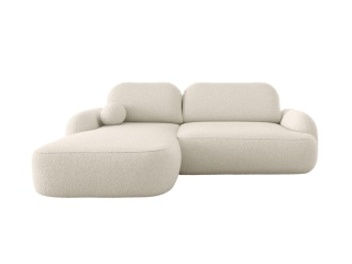 Narożnik z funkcją spania do salonu Molly L, z pojemnikiem na pościel