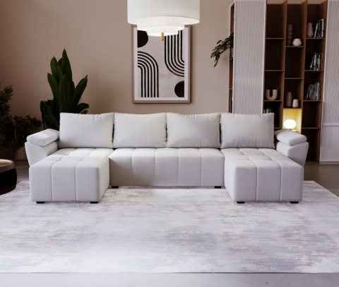 Narożnik ZEUS U Tkanina MONOLITH  84