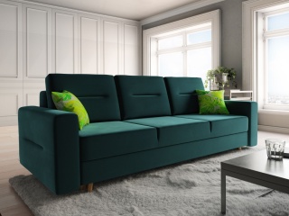 Bergen – tapicerowana sofa rozkładana