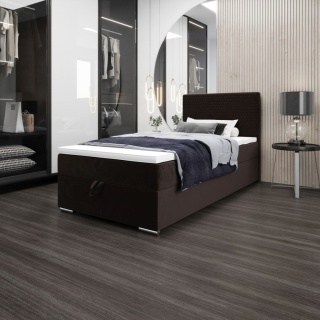 Łóżko pojedyncze do pokoju Honey z miejscem na pościel