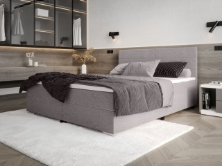Łóżko SOLAR - model, który łączy wygodę snu z eleganckim wyglądem.