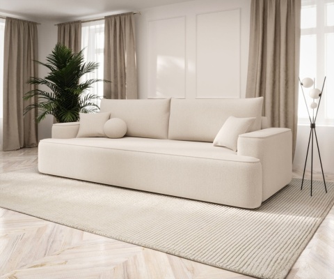 Sofa z funkcją spania FIGO CURIO 09 Jasny beż