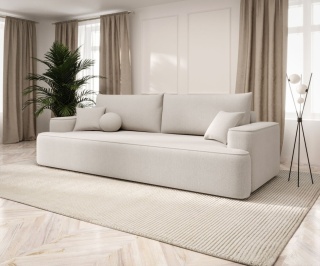 Sofa rozkładana Figo ze schowkiem na pościel , komfortowa