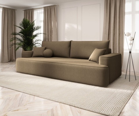 Sofa z funkcją spania FIGO CURIO 20 Brązowy
