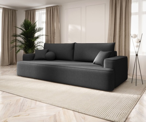 Sofa z funkcją spania FIGO CURIO 97 Grafitowy / Ciemno szary