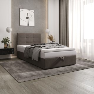 Łóżko pojedyncze do sypialni Duo 2 z pojemnikiem na pościel