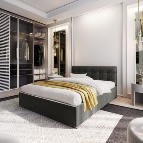 Łóżko pojedyncze do sypialni Havana, z pojemnikiem na pościel