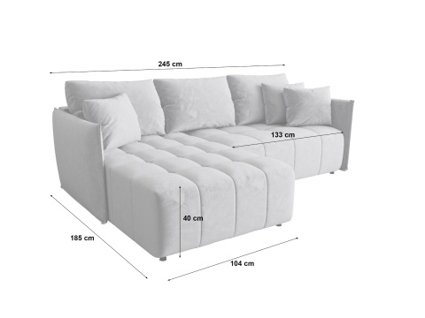 Narożnik ONIL - Wymiary